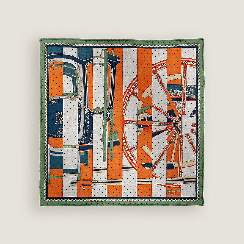 【美しさの象徴】Gavroche 45 La Berline Bayadere La Berline Bayadere scarf 45 | Hermès Mainland China